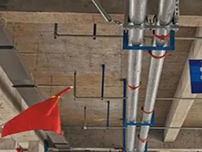 延安管廊支架的安装方法