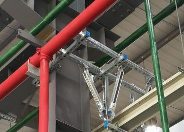 延安该抗震支架的整体式支吊架结构协调性好